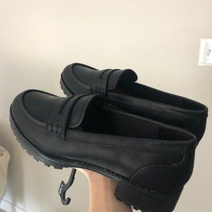 BLACK LOAFERS (WALMART)